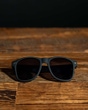 Moog Wayfarer-Style Sunglasses, Black