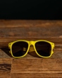 Moog Wayfarer-Style Sunglasses, Yellow